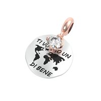 Charm Rerum Donna AMORE in Argento Cristallo 25055M - 25055M